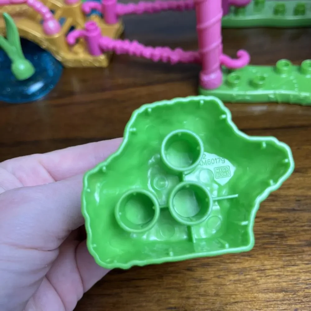 FOR PARTS Mega Bloks Disney Princess Cinderella Garden Replacement Pieces Only